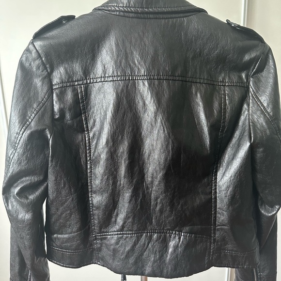 Laura PU biker jacket - Picture 9 of 9